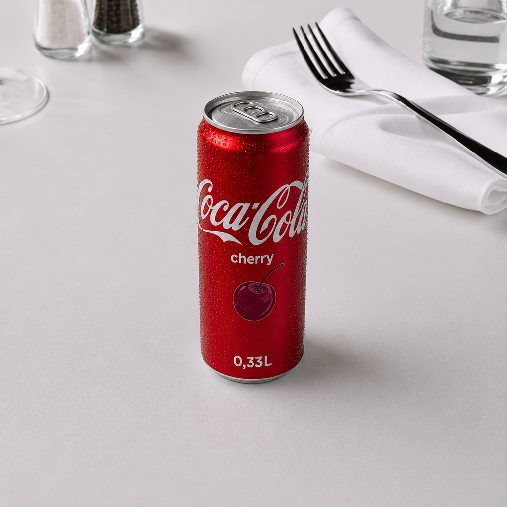 Coca cherry 330ml (canette)