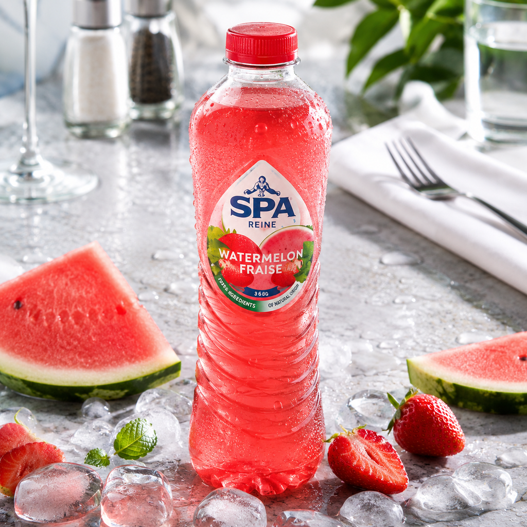 Spa pastèque fraise 400ml (bouteille)