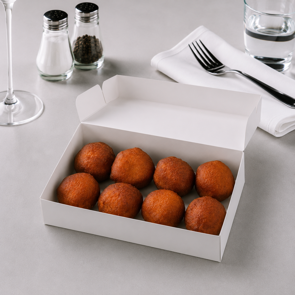 Boîte de beignet 8 pièces Halal
